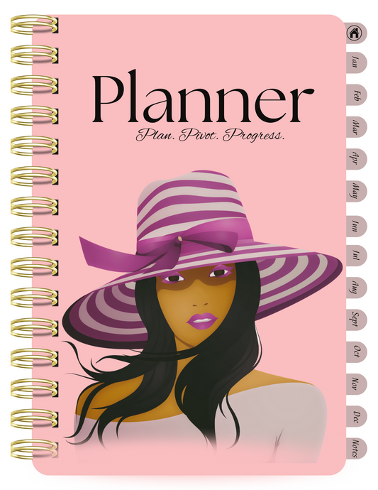 Digital Planner-Purple Lady