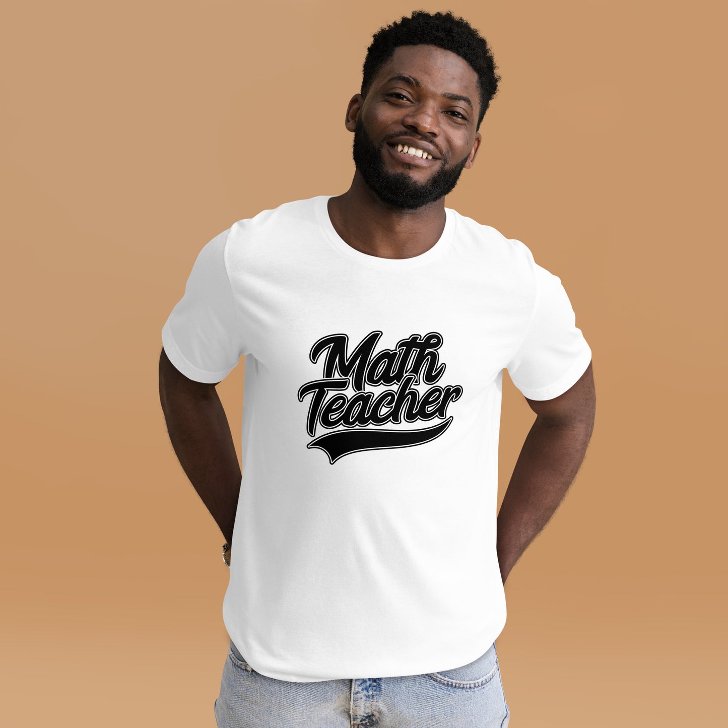 Math Teacher Swoosh Unisex t-shirt