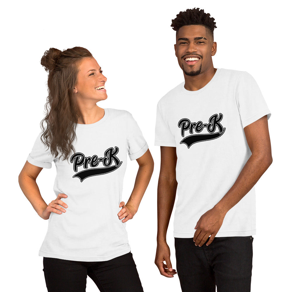 Pre K Swoosh Unisex t-shirt