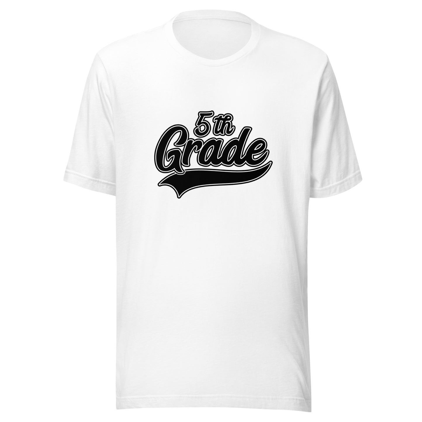 Fifth Grade Swoosh Unisex t-shirt