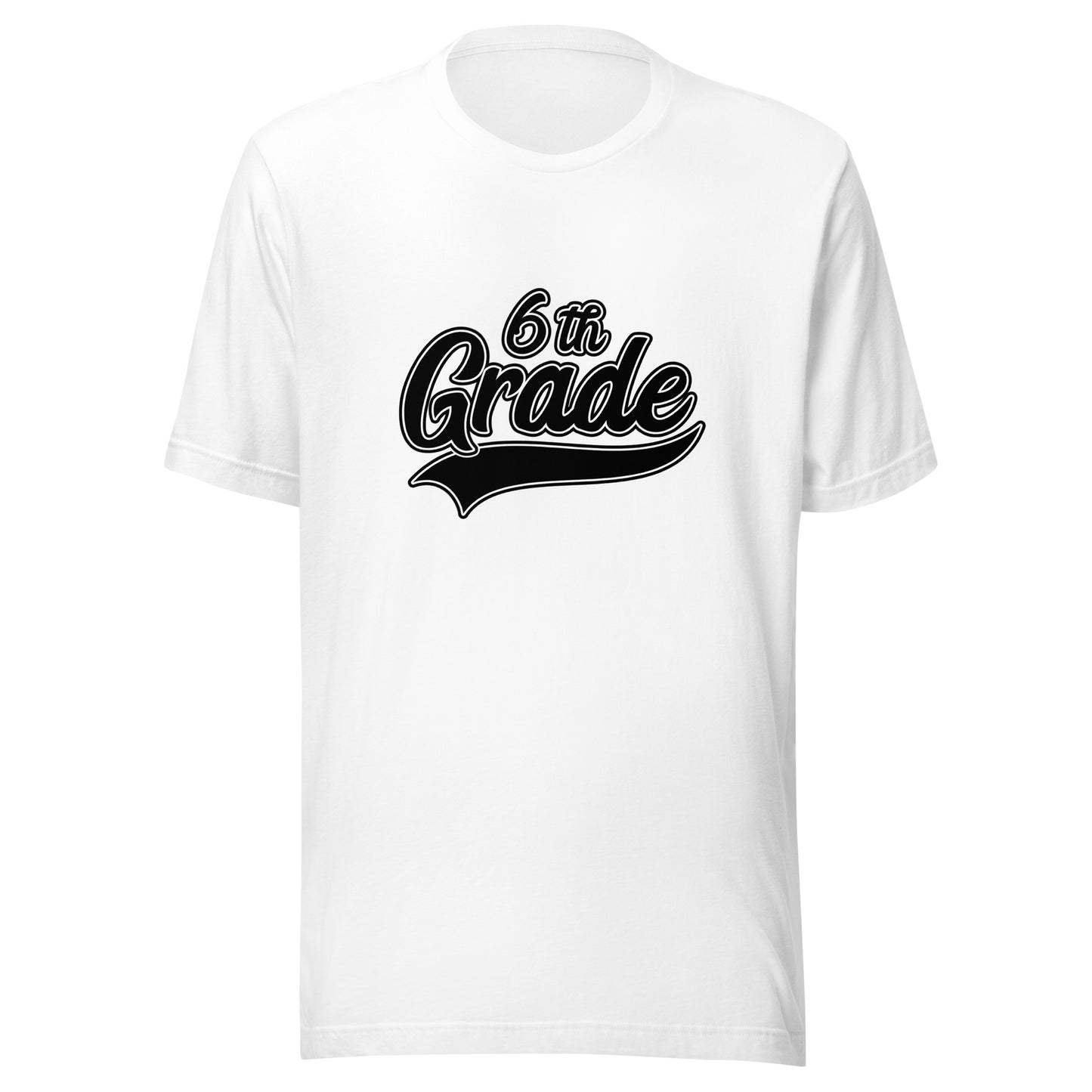 Sixth Grade Swoosh Unisex t-shirt