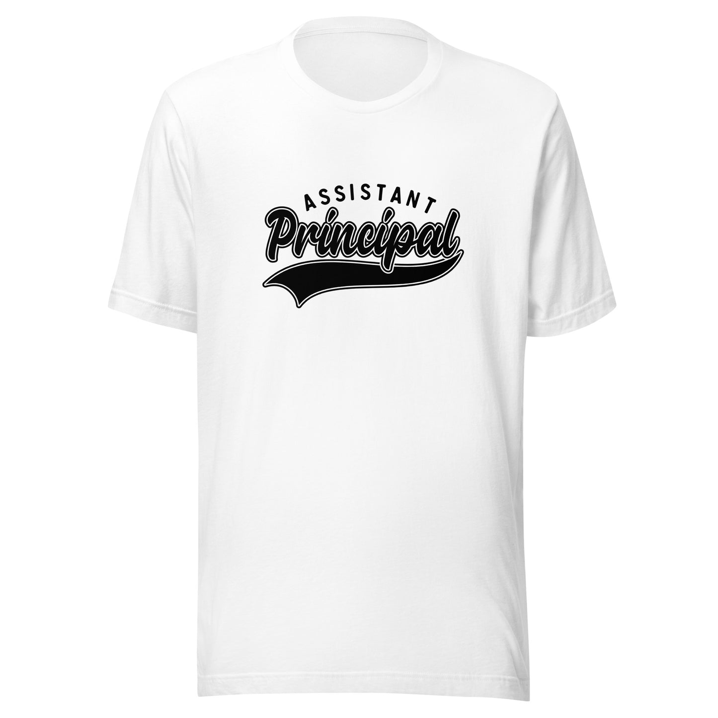 Assistant Principal Swoosh Unisex t-shirt