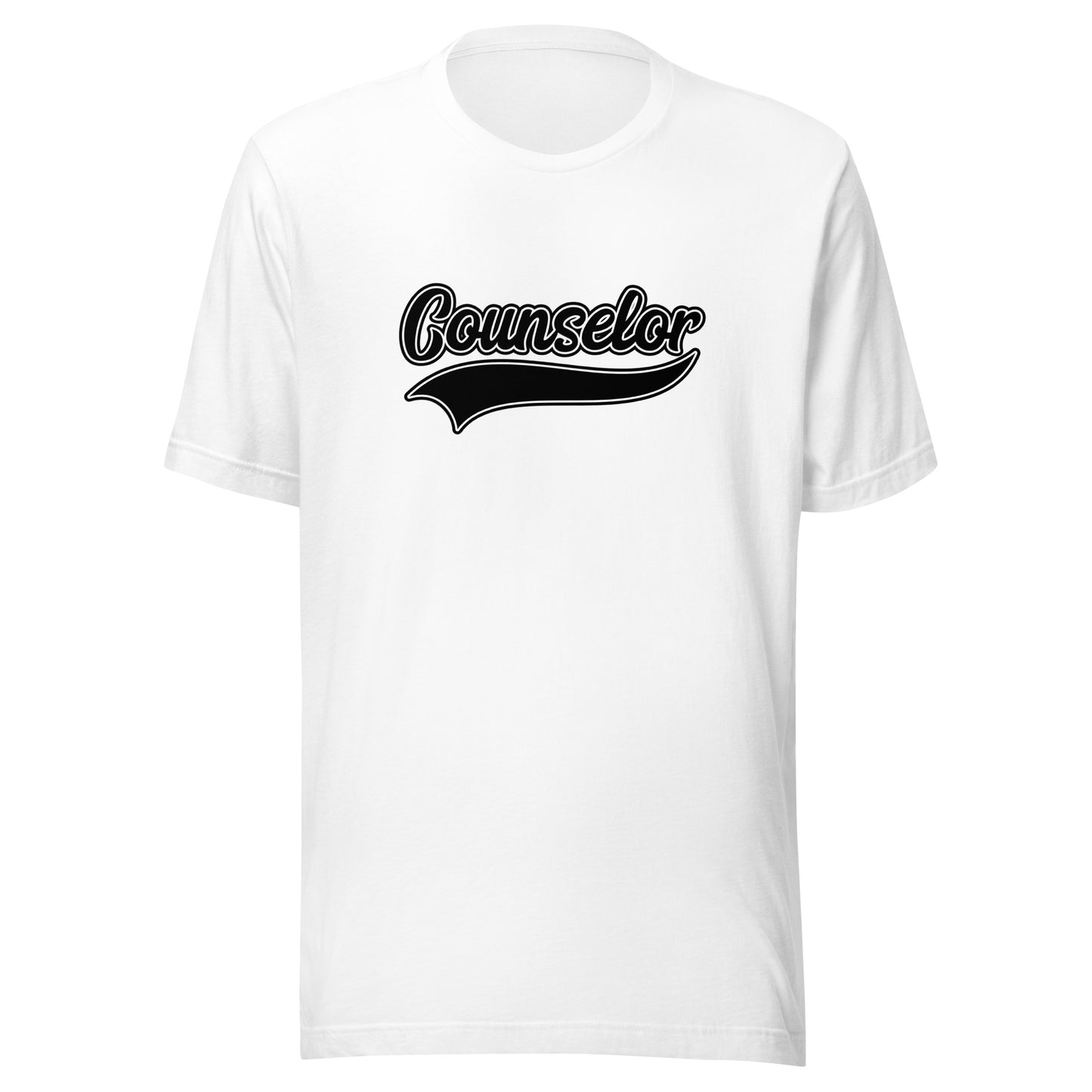 Counselor Swoosh Unisex t-shirt